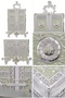 Decorative Stone Metal Quran Stand and Box 15X20 cm - 4