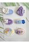 Baby Gift Pinterest Combinations Hairless Baby Hair Clips 6-Piece Mixed Sets Handmade Knitted Organic Baby Hair Accessories - 5