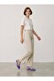 Let's use it daily, v buckle detailed, 2 cm high, skin material, ballet flat, - 4
