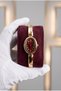 Women's Steel Watch Gold Color Burgundy Dial Classic Vintage Special Design Old Money Premium Luxury Elegant Stylish Women's Wristwatch |   Limited Edition 2026 - 6