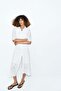 Broderie-anglaise cotton shirt dress