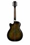 Vintage Olive Burst Semi Acoustic Guitar | Premium Acoustic Electric Guitar with Built-in EQ | Beginner to Professional Guitar UAE - 2