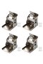 Folding table legs 90° hinges - 4 self-locking hinges with screws, suitable for various furniture, such as: