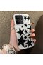 Vivo V60 Lite 4G/5G Compatible High Quality Flat Print Black Star Pattern Cool Silicone Case