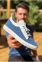 Zrk-X110 Premium Comfortable Slip-On Laceless Breathable Knitwear Men's Shoes Blue