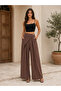 Women's High Waist Skirt Model Soft Comfortable Fit Wide Leg Pants - 6
