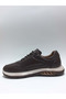 Genuine Leather Smart Lace-Up Brown Casual Men's Shoes - 3