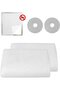 2 Packs Window Insect Screens (150x200 cm) - Self-Adhesive Adjustable Removable Fly Mesh Screen (White) - 3