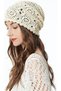 Loose-Fit Cotton Crochet Beanie - Hat - Handmade - Knitted - Summer Beanie - 3