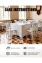 6-foot tablecloth - Stretch-fit rectangular tablecloth, washable, suitable for parties, picnics, and weddings (white). - 3