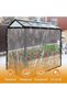 Transparent Heavy-Duty Waterproof Vinyl Tarpaulin with Eyelets, UV-Resistant Cover for Patio & Greenhouse (2x7m) - 3