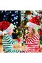 Velvet Santa Hat – Funny Light-Up Santa Hat for Adults & Children (2 pieces) - 2