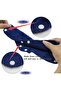 Cotton washable helmet sweatband - reusable snap-button liner and sweat pad, suitable for helmet accessories - 20 pieces - 2