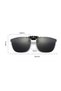 Clip-on Sunglasses Over Glasses Driver Flip-up Sunglasses UV Protection Loose Clip Unisex Outdoor Sports 3 Lenses Per Pack - 2