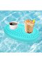 Inflatable Tropical Theme Drink Cup Holder Float Ring for Beach & Pool Parties - 2