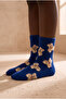 Children's Teddy Patterned Cotton Socks