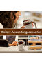 Stainless steel automatic stirring coffee mug, rechargeable self-stirring mug, suitable for office and home use. - 2