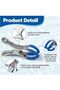10 Stainless Steel Pool Liner Fastening Clips, Ground Pool Clips, High-Pressure Clips - 4