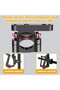 Bottle holder for bicycle and motorcycle - Bottle holder for frame and handlebars - Bicycle bottle holder for MTB, road bike, scooter and stroller - 4