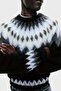 Loose Fit Jacquard-knit jumper - 3