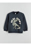 Dinosaur Printed Boys' Tracksuit Set - 2