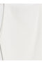 Ecru Square Neck Women's Ribbed Knitwear Undershirt - 3