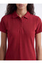 Rmz Gi̇yi̇m Farkiyla Devrik Roba Yaka Pique Women's T-Shirt - 4