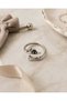 Silver Color Women's Ring with Adjustable Witch Hat and Magic Broom Motif - 3