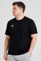 Men Sportswear Fit Short Sleeve Training T-Shirt, Black - 3