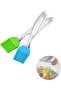 Grill Brush - 2 Pieces Silicone Baking Brush - BBQ Brush - Kitchen Brushes - for Cooking - Baking - Barbecue
