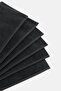 6 Pcs Face Towel Set, Grey - 3