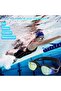 Swimming Goggles Anti-Fog Polarized Lenses UV Protection Black Silicone Frame Waterproof Leak-Proof Adults Storage Case - 2