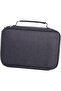 72-hole square canvas pencil case, large capacity, suitable for sketching, coloring, school supplies and art projects (black). - 2
