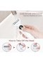 Women's electric shaver, 5-in-1 bikini trimmer, wet and dry, face, nose, eyebrows, arms, underarms, legs, pubic area, painless hair removal. - 3