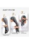 2-pack of microfiber long hair drying towels, Highly absorbent and quick-drying, Ultra-soft and quick-drying, For women and girls, 100 x 60 cm - 2