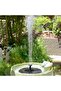 Solar-Powered Fountain-6 Accessories Water Feature Pump for Gardens Ponds & Bird Baths-160mm - 4