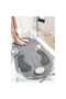 Shower mat - removable pumice - 40x80 cm - grey