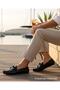 K61121 Men's Genuine Leather Tassel Loafer Shoes - 2
