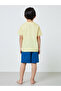 Boys Yellow Printed Shark T-Shirt and Shorts Set - 5
