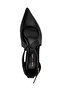 Pointed Toe Slingback Heels - 4