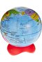 Globe 1-Hole Metal Canister Pencil Sharpener – Set of 3 - 3