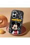 Poco X7 Pro Compatible Case Camera Protector Black Silicone Couple Phone Case Character Patterned - 2