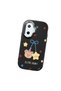 Poco F7 Compatible Case Camera Protector Black Silicone Couple Phone Case Bear Patterned - 3