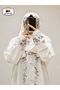 اسدال صلاه قطن مطرز - خفيف -بارد -واسع - مقاس واحد - 2
