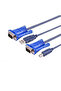 كابل محول طابعة USB KVM Switch VGA بطول 1.4 متر - 4