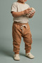 Basic Cargo Pocket Jogger Kids' Sweatpants Unisex Daily Wear (1-10 Years) - 2