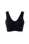 Nhr-Hlss Black Seamless Women's Padded Bra Corset - 704 - (170550) Size L