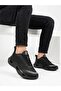 Men's Black Orthopedic Imported Sole Comfortable Sneaker Sports Shoes