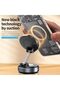 KOO7S Smart Vacuum Suction Wireless Car Charger, Magnetic Phone Mount for Car Dashboard - 6