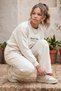 Girl's Wide Leg Comfortable Waist Oysho Fabric Tracksuit Set - 5